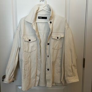 Zara ribbed jacket